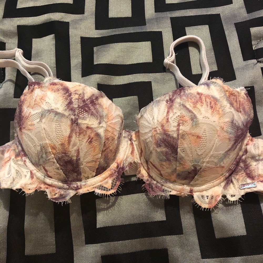 Pink bra